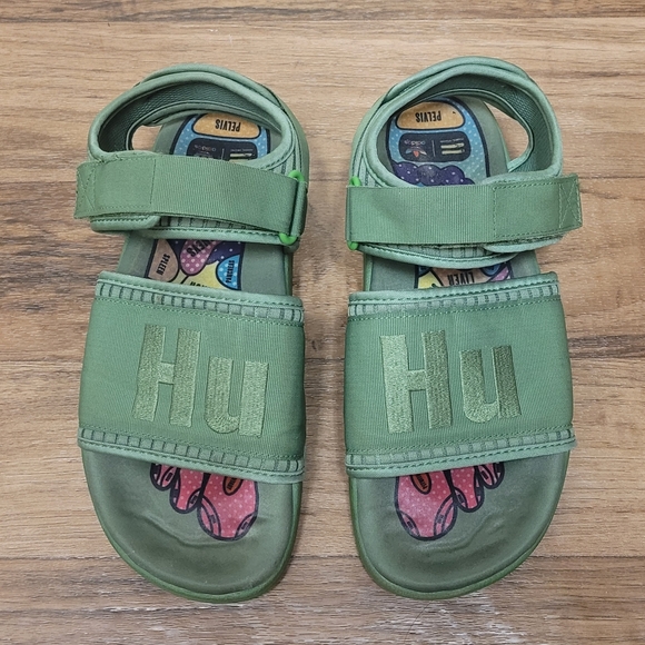 Adidas Pharrell x Adilette 2.0 Sandal Hu Human Sz 7 - Picture 2 of 8